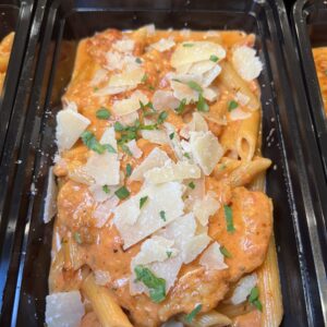 Chipotle chicken pasta