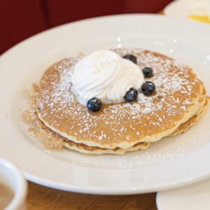 Blueberry griddle cakes