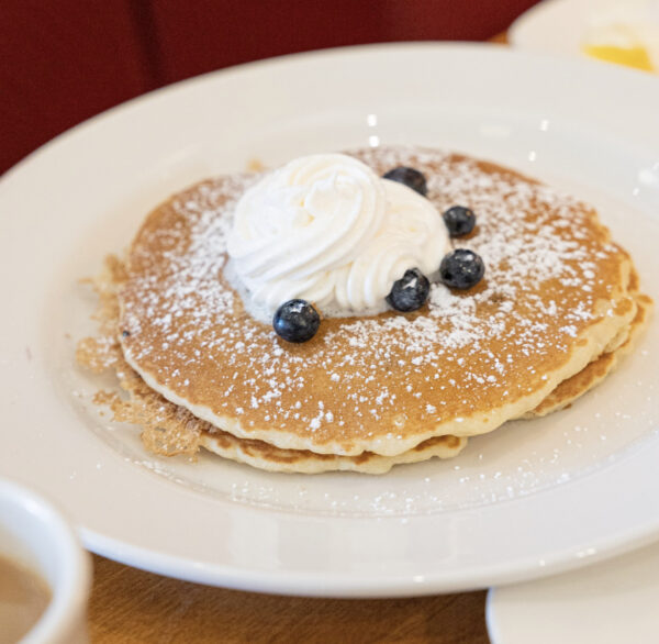 Blueberry griddle cakes