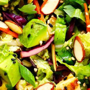 Sesame chicken salad