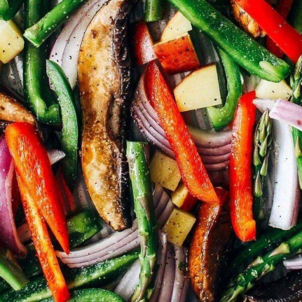 grilled portobello salad