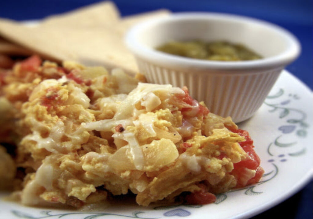 Sonoran scramble with salsa verde. Seattle box lunches breakfast