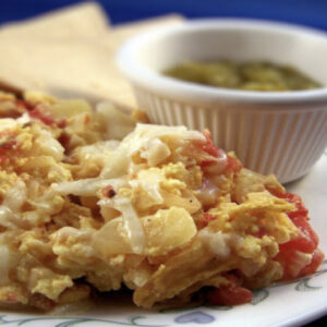 Sonoran scramble with salsa verde. Seattle box lunches breakfast